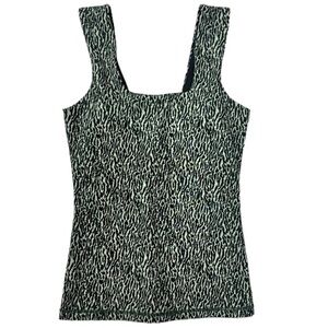 Varley Women's Animal Print Tank Top Aletta Vest Size Small